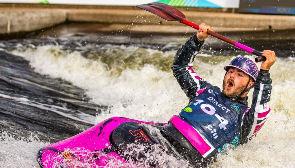 Freestyle athlete James Ibbotson. Used on event toolkit safety page.