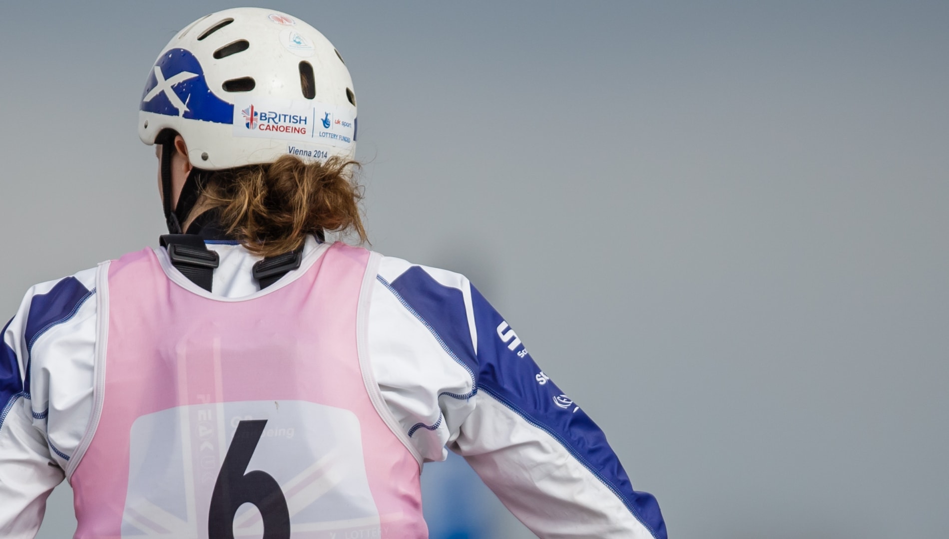 Back of female athlete with number 6 top. Used on event toolkit Discipline Specific page.