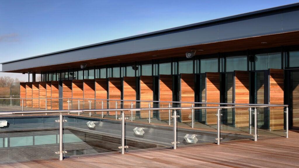 Lee Valley White Water Centre Upper Level. Image by Philip Vile.