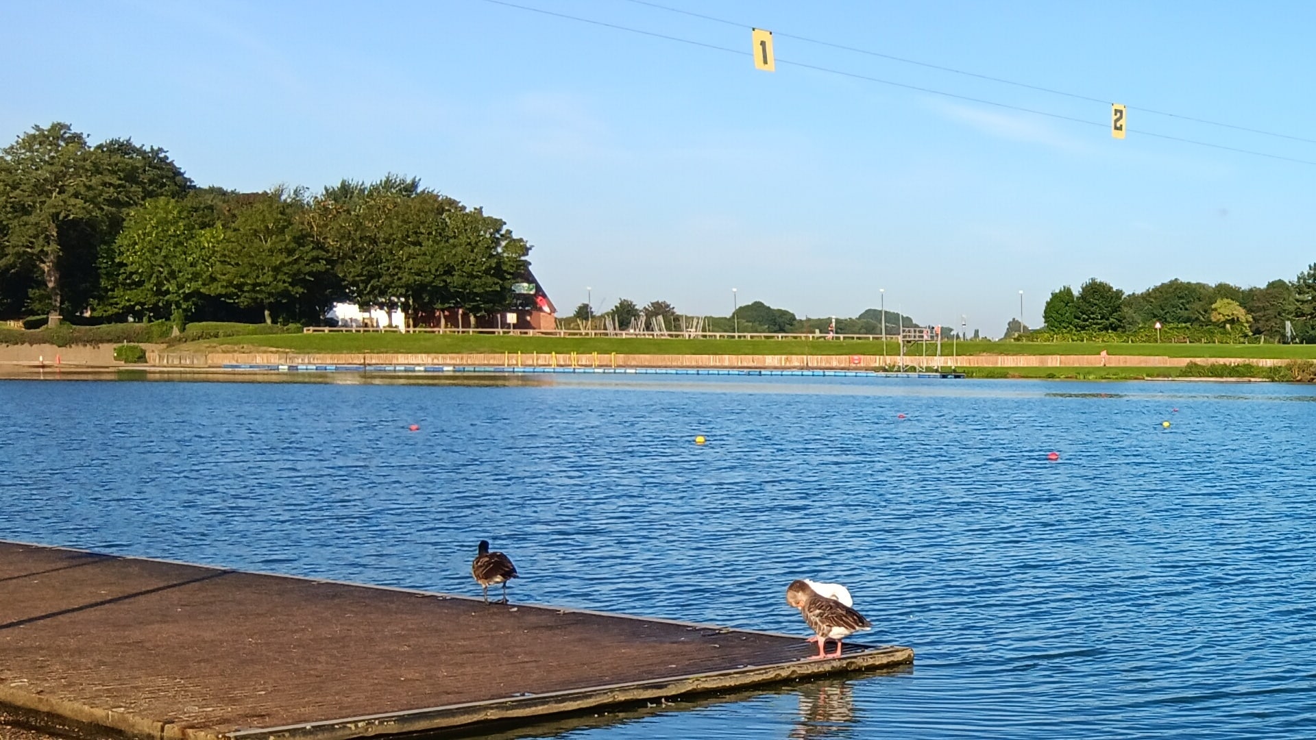 The lake at HPP. Used in the Careers Centre