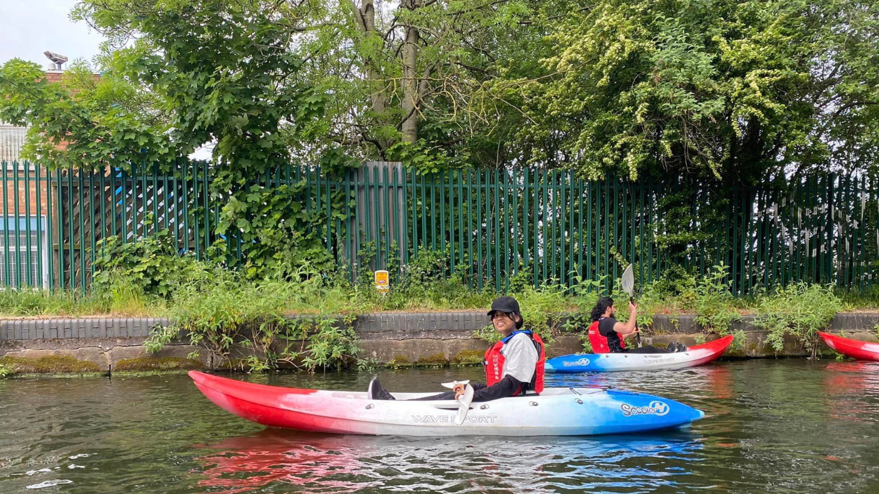 Paddlers taking part Nowka Bais paddling day