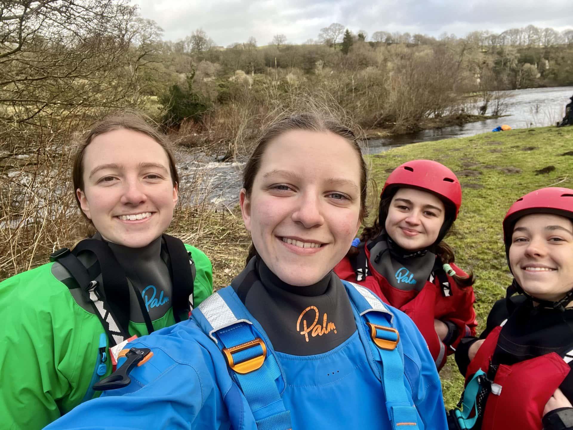 #ShePaddles Ambassador Charlotte Fife white water kayaking.