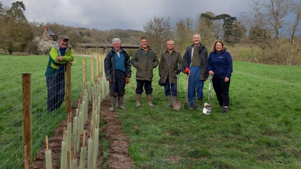 Volunteers with Paddle UK members