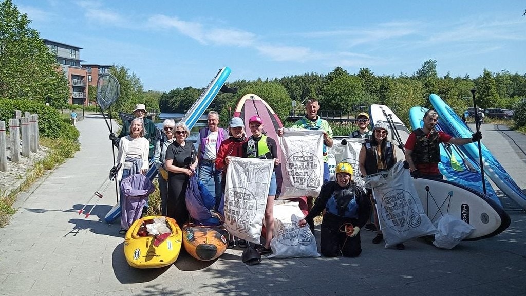 Members of White Rose Canoe Club in Leeds