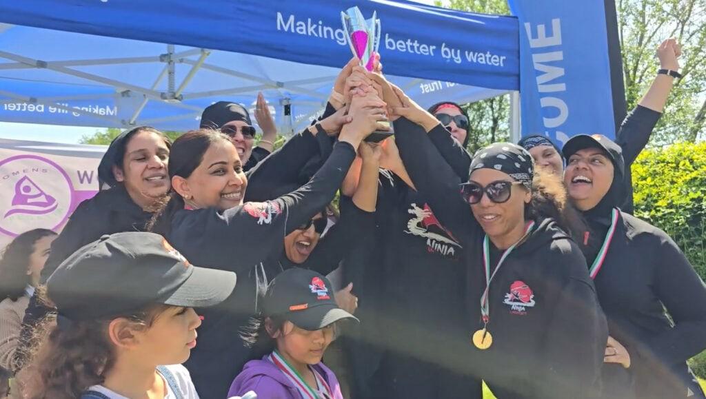 Birmingham Women's Regatta 2024 winners Ninja Warriors