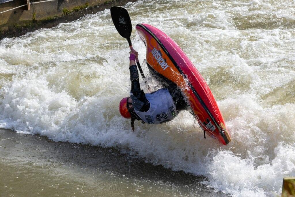 Ottilie Robinson-Shaw takes part in the K1W