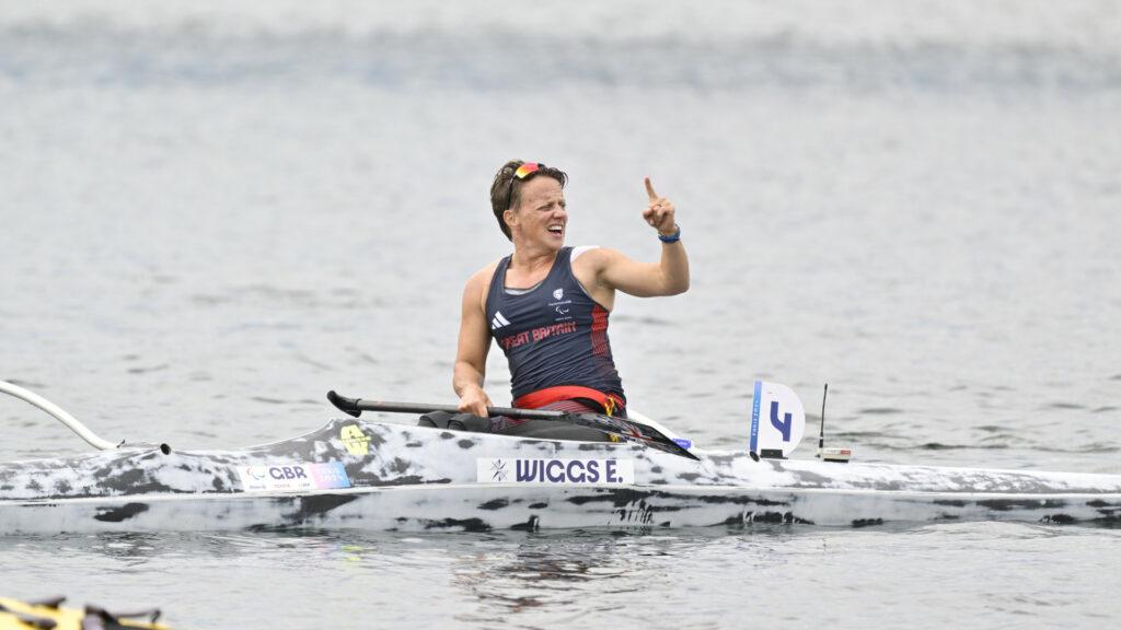 Emma Wiggs wins gold in Paris