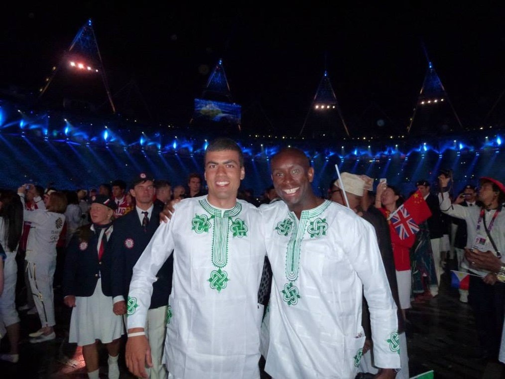 John McCalla-Leacy at the 2012 Olympics
