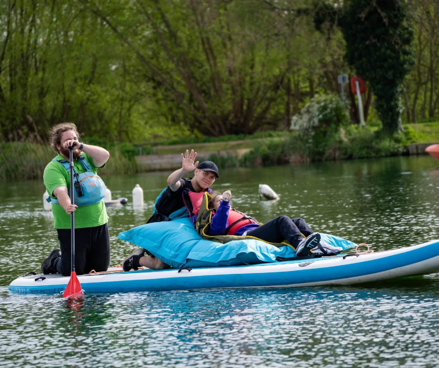 Herforshire Disibility Sports Foundation paddleboard sessions