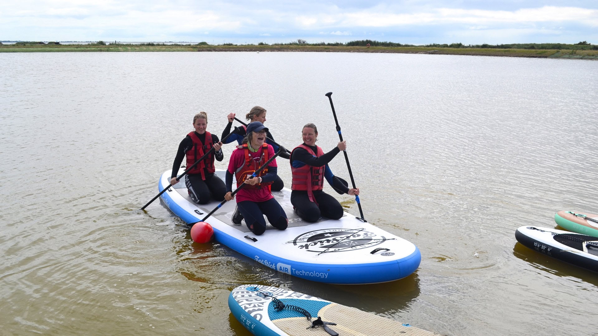 #ShePaddles Weekender 2024 at Mersea Boating Lake