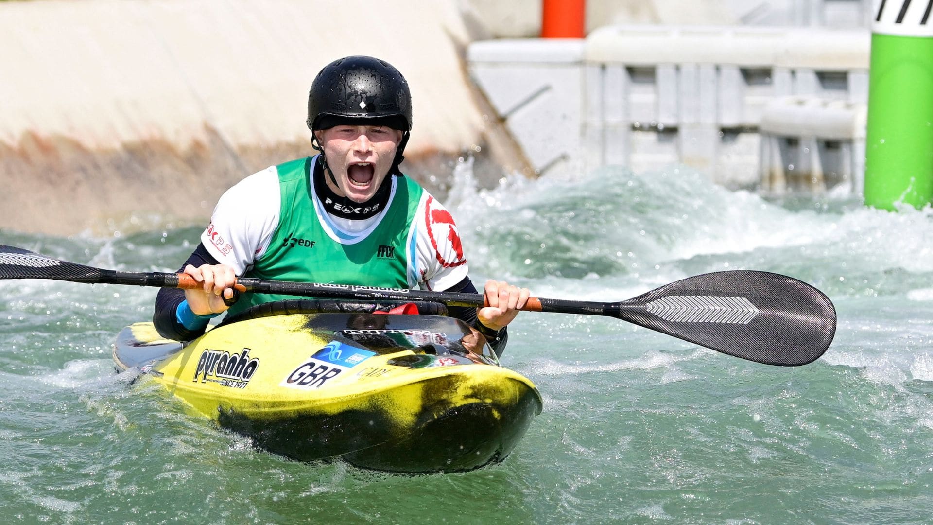 Sam Leaver wins Kayak Cross bronze at the European Championships
