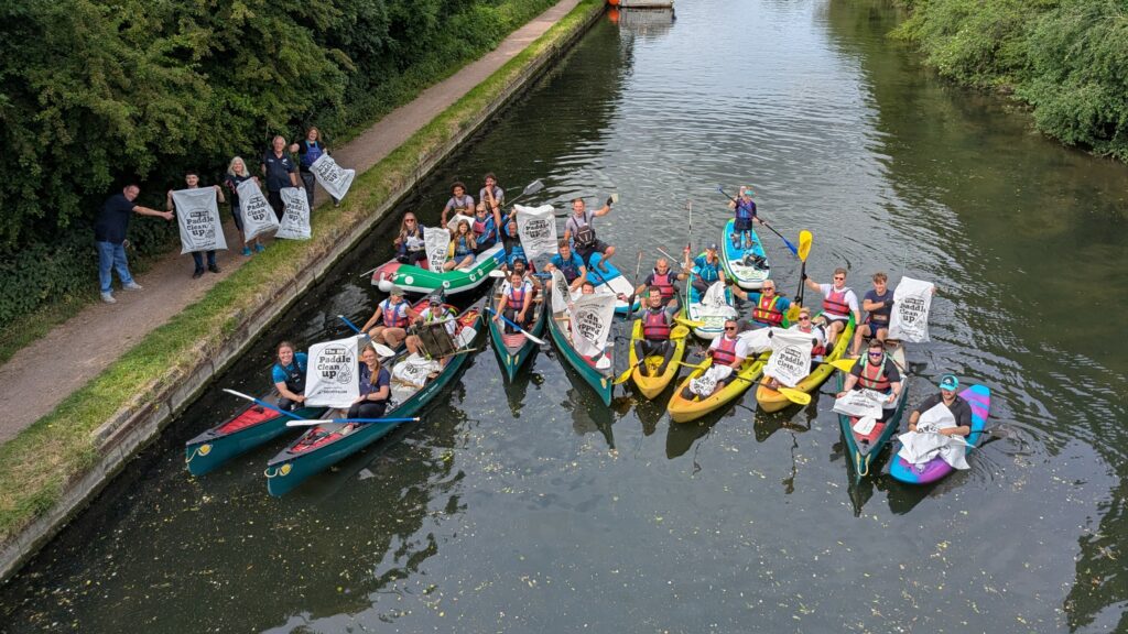 Big Paddle Cleanup Olympians