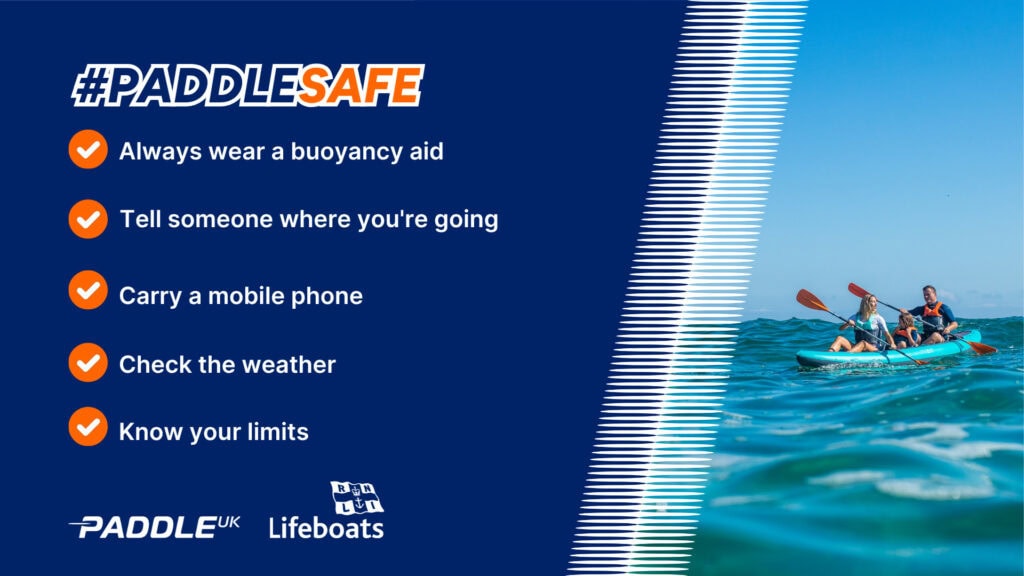 Paddle safe advice