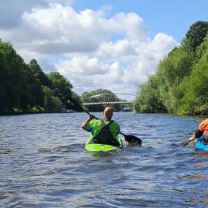 Paddlers on the River Ouse in York