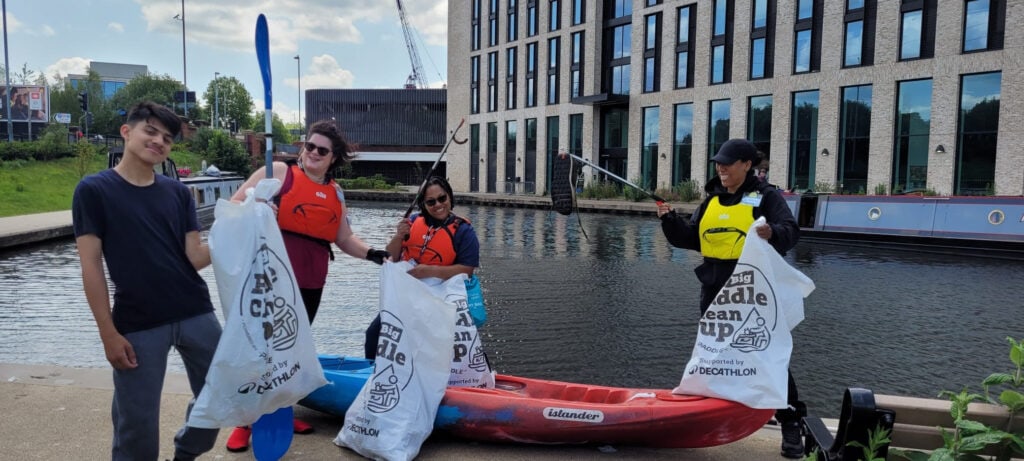Members of South Birmingham Paddle Club