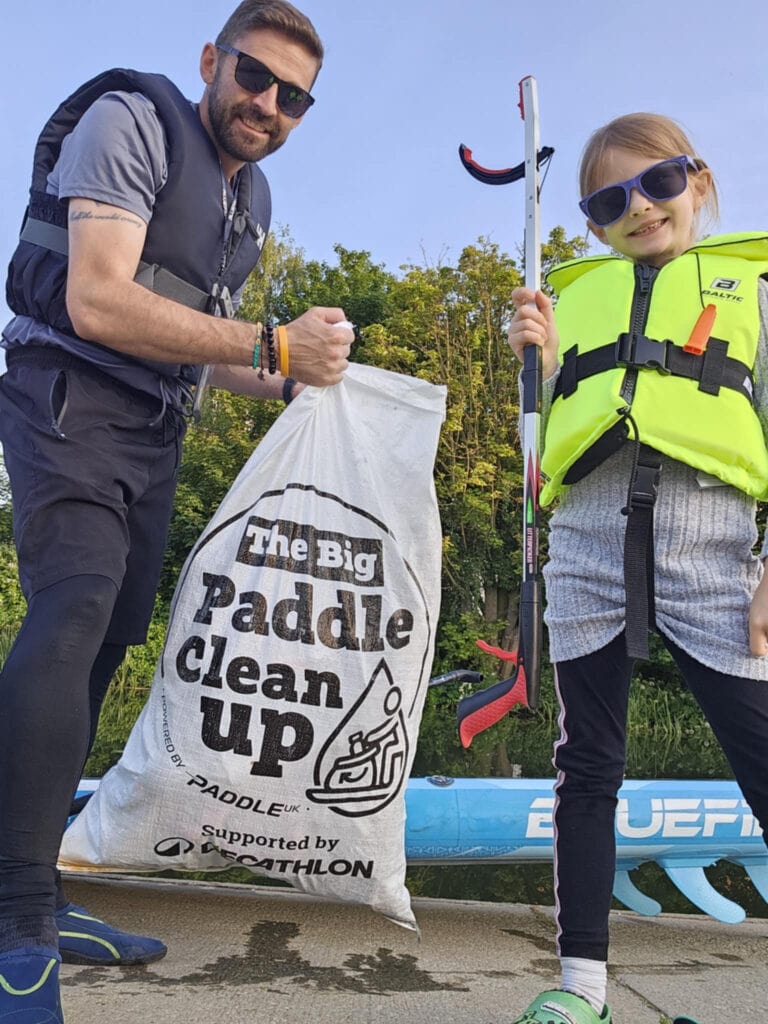 Big Paddle Cleanup volunteers from Paddle Lincs