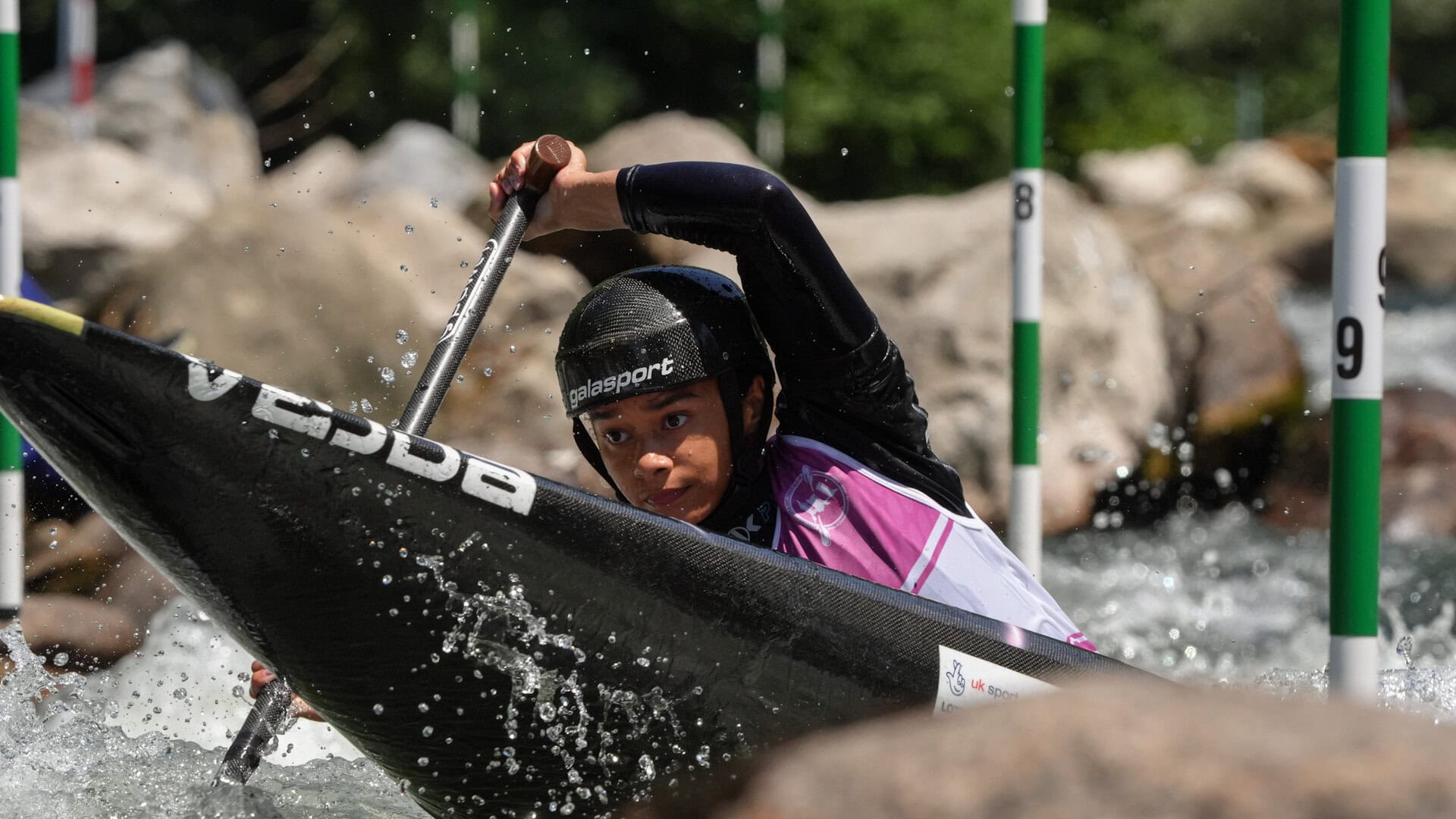 Zoe Blythe-Shields in Jnr WC1 in Foix. Photo by Romain Bruneau.