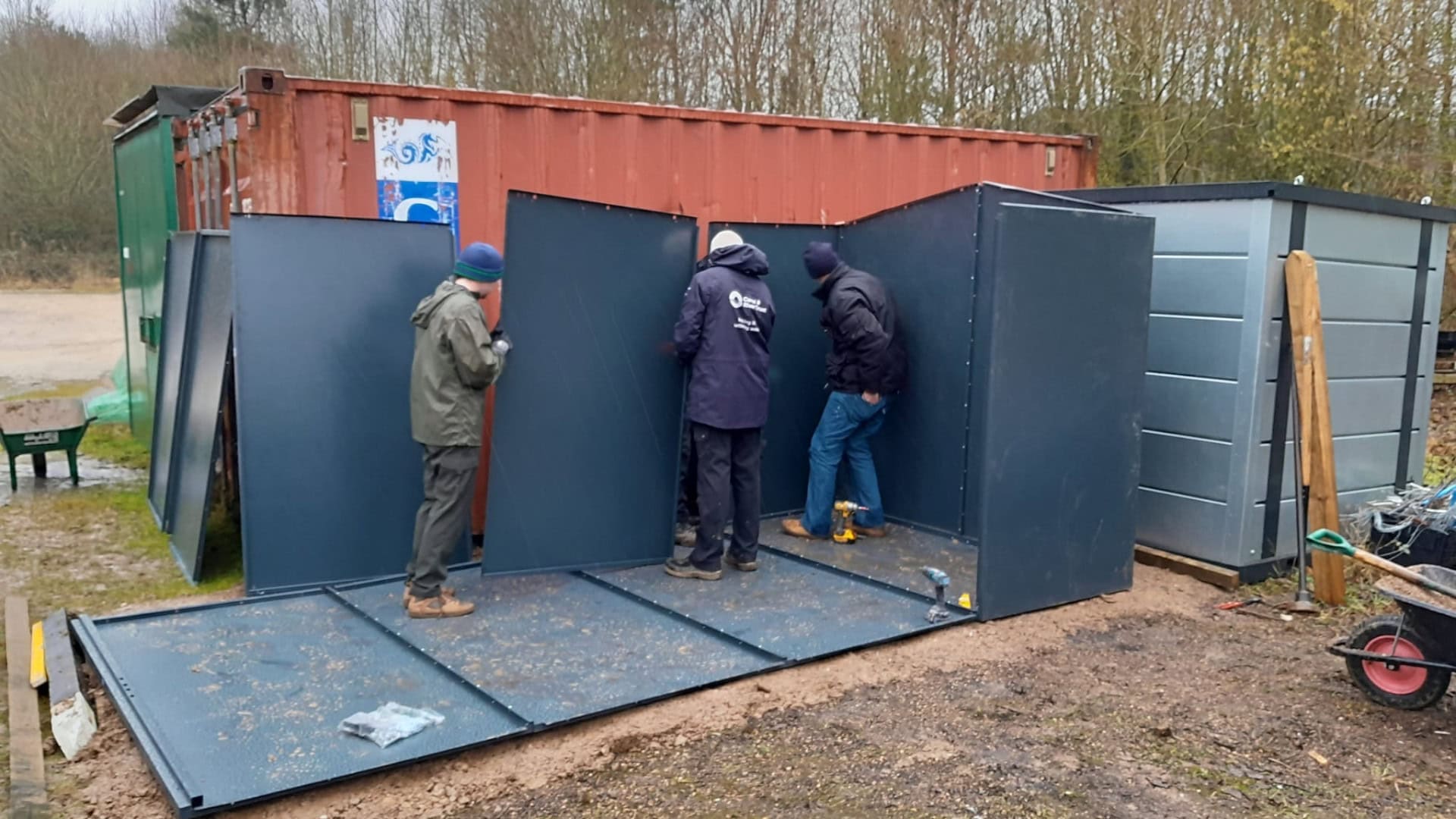 Foxton Paddle Club shed