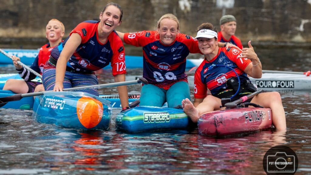 SUP competitors in Liverpool