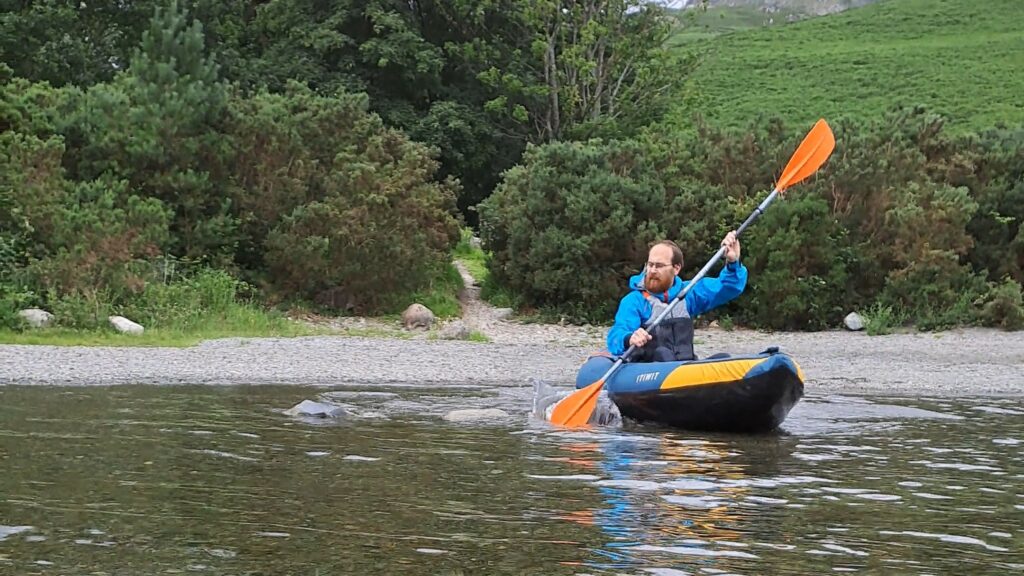 Wast Water craig duff setting off