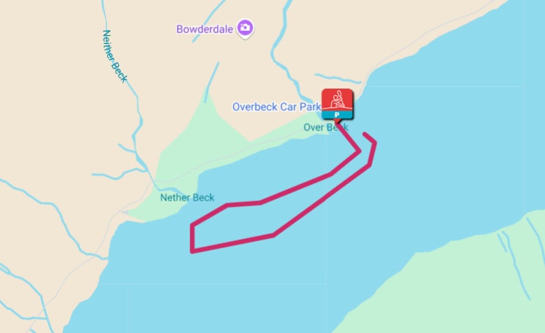 Map of Wast Water