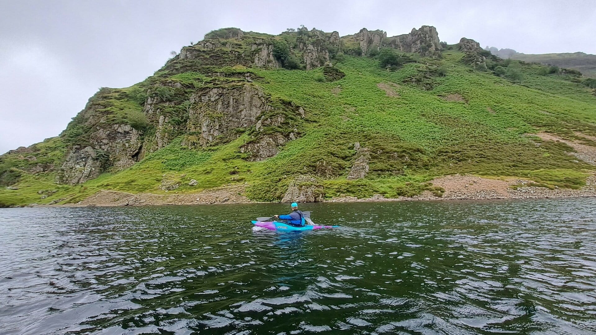 Paddler on Ennerdale