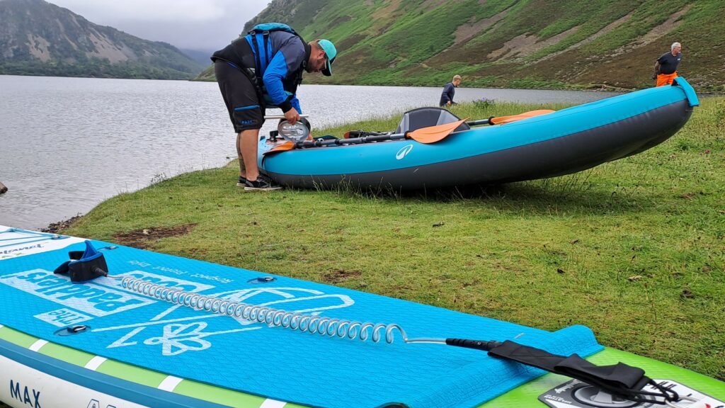Packing kayak for the trip
