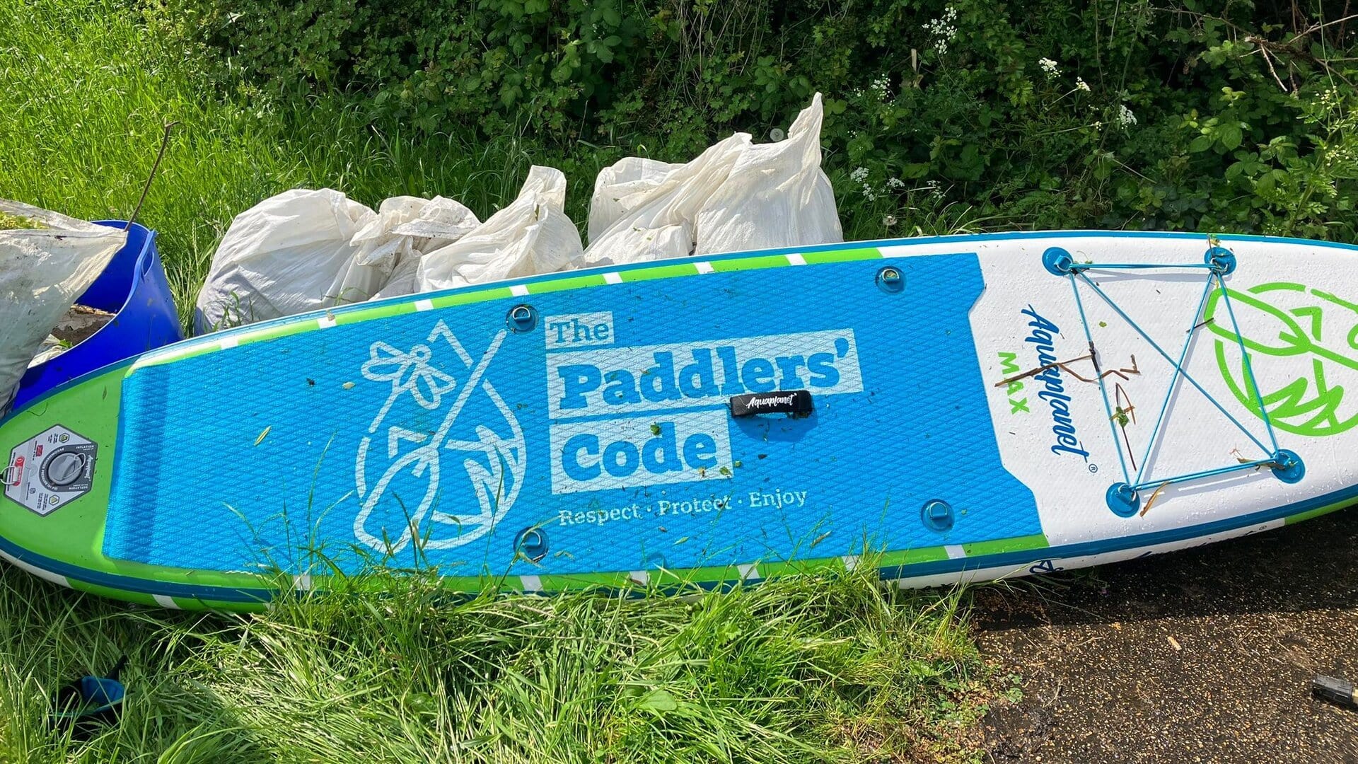 Paddlers' Code paddleboard