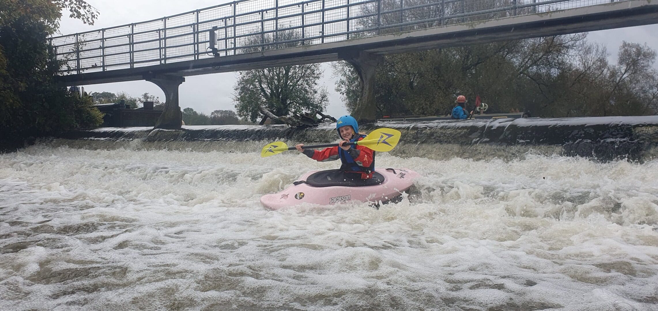 Downside Fisher Youth Club weir