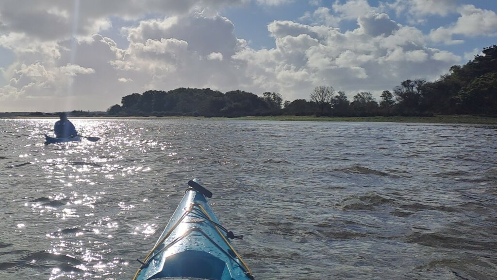Sea kayak in Poole Harbour